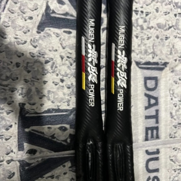 Mugen Power Car Accessories Set - Black and Red - Picture 2 of 9